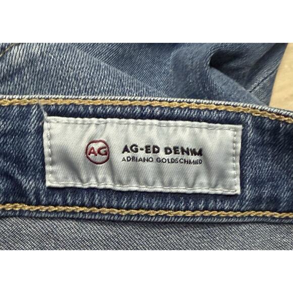 AG Farrah Jeans sz 27 Skinny Ankle High-Rise 14 Year 14YBUG Frey Hem 27x29 - Picture 7 of 12